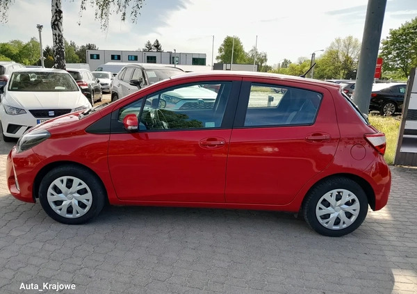 Toyota Yaris cena 54900 przebieg: 70000, rok produkcji 2019 z Krzeszowice małe 497